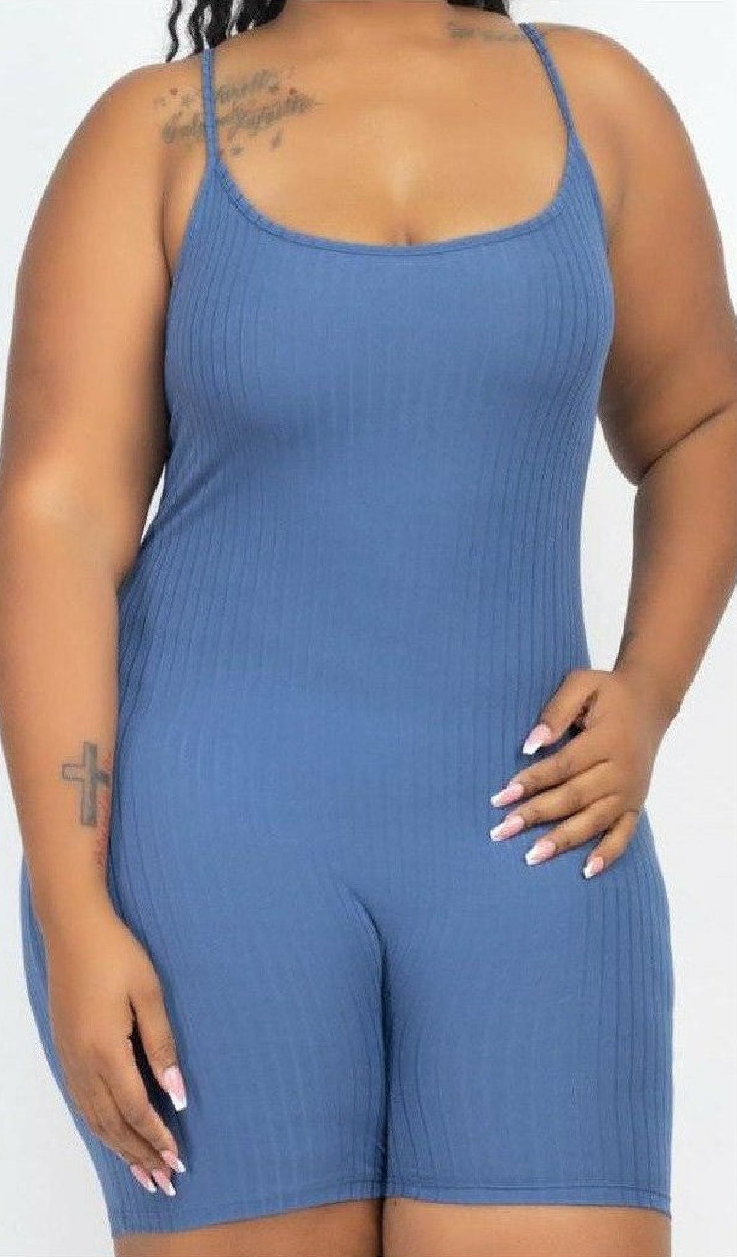 Black Chyna Bodycon Romper