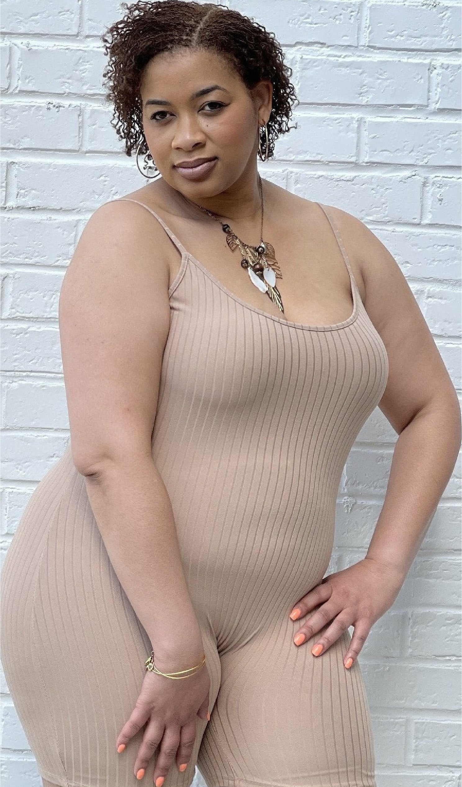 Black Chyna Bodycon Romper