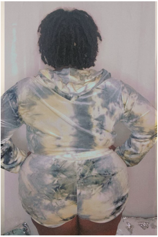 Let's get busy plus size short set - Nore's Fashion