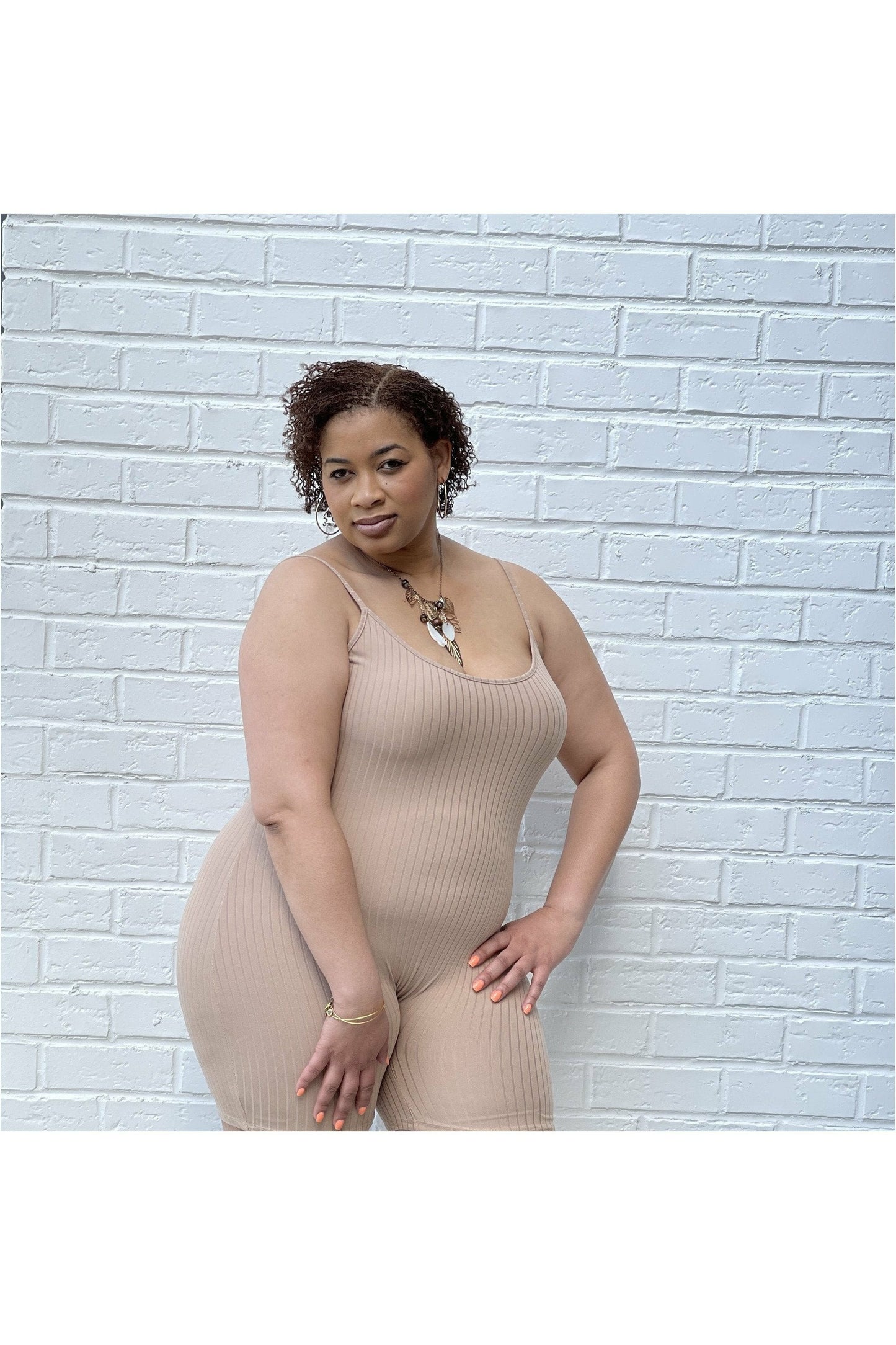 Black Chyna Bodycon Romper - Nore's Fashion