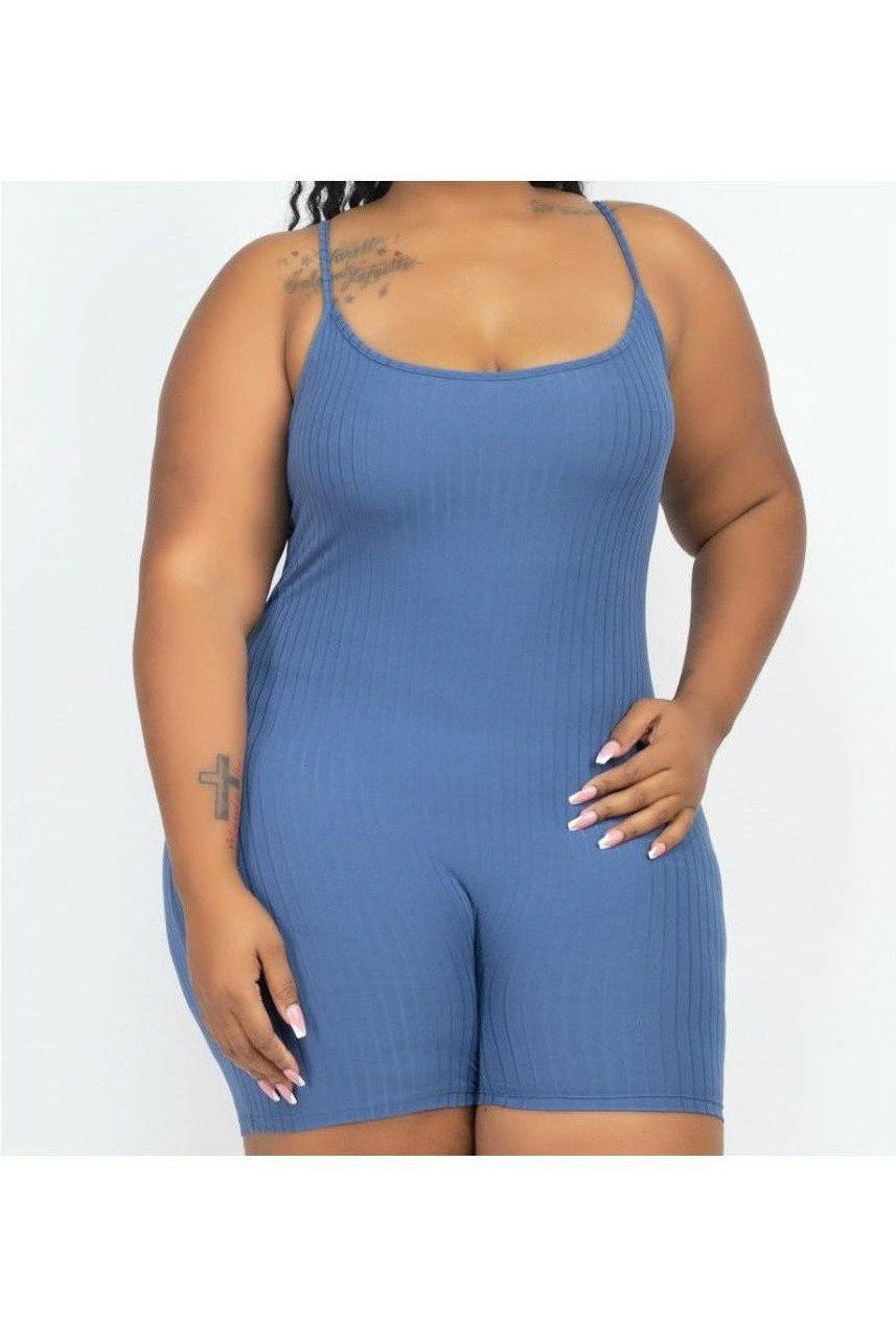 Black Chyna Bodycon Romper - Nore's Fashion