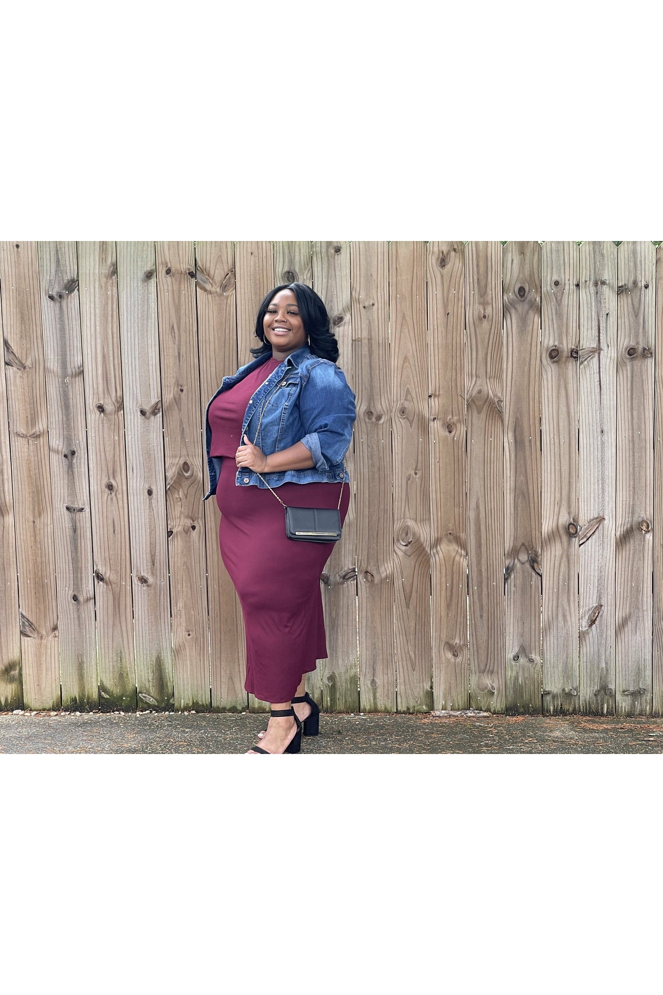 Don't Hurt 'Em Kmccall Plus Size Skirt Set - Nore's Fashion