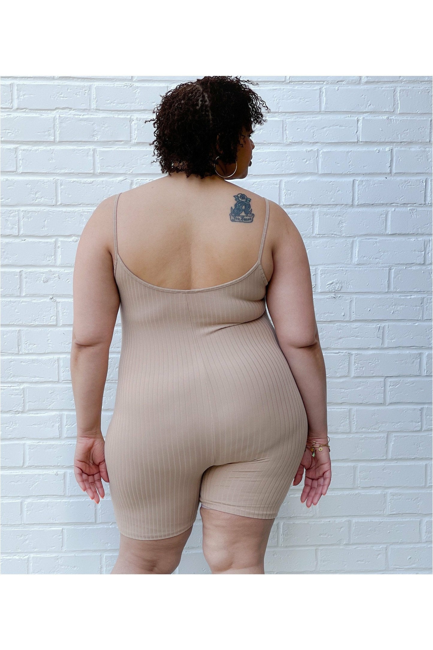 Black Chyna Bodycon Romper - Nore's Fashion