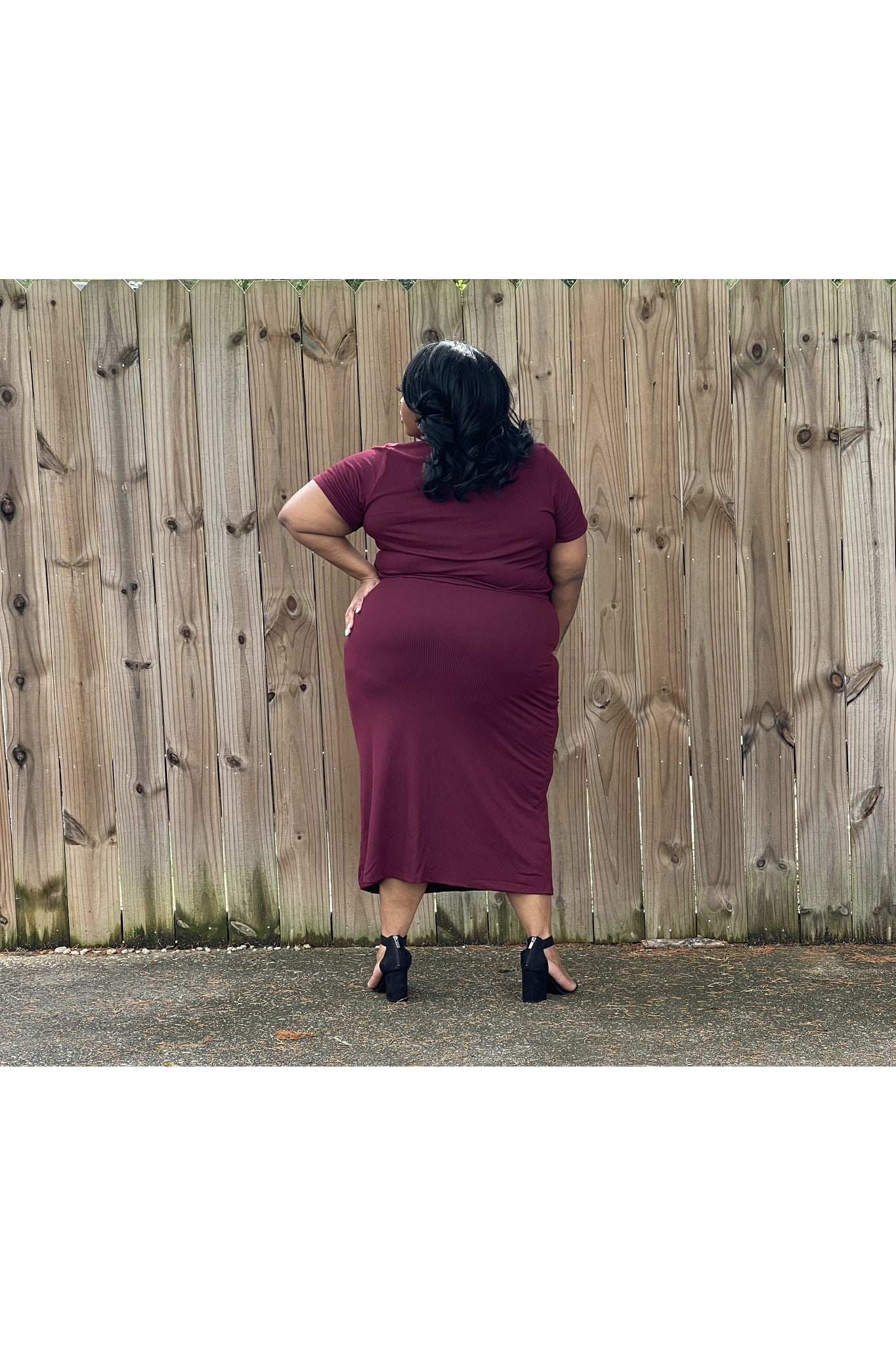 Don't Hurt 'Em Kmccall Plus Size Skirt Set - Nore's Fashion