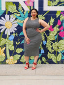 Alanna’s Plus Size Striped Dress