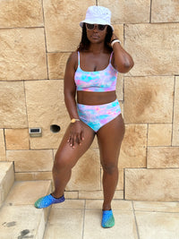 2pc Tie Dye Bikini Set