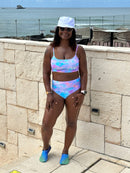 2pc Tie Dye Bikini Set