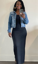 Foolin' Around Racerback Maxi Dress