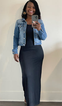 Foolin' Around Racerback Maxi Dress