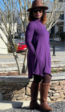 Hype Like Chearl Mock Neck Dress