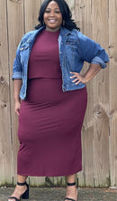 Don't Hurt 'Em Kmccall Plus Size Skirt Set
