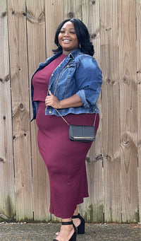 Don't Hurt 'Em Kmccall Plus Size Skirt Set