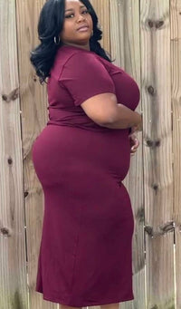 Don't Hurt 'Em Kmccall Plus Size Skirt Set