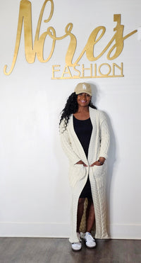 Long Knit Cardigan
