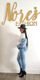 Sliced Just Right Denim Jeans