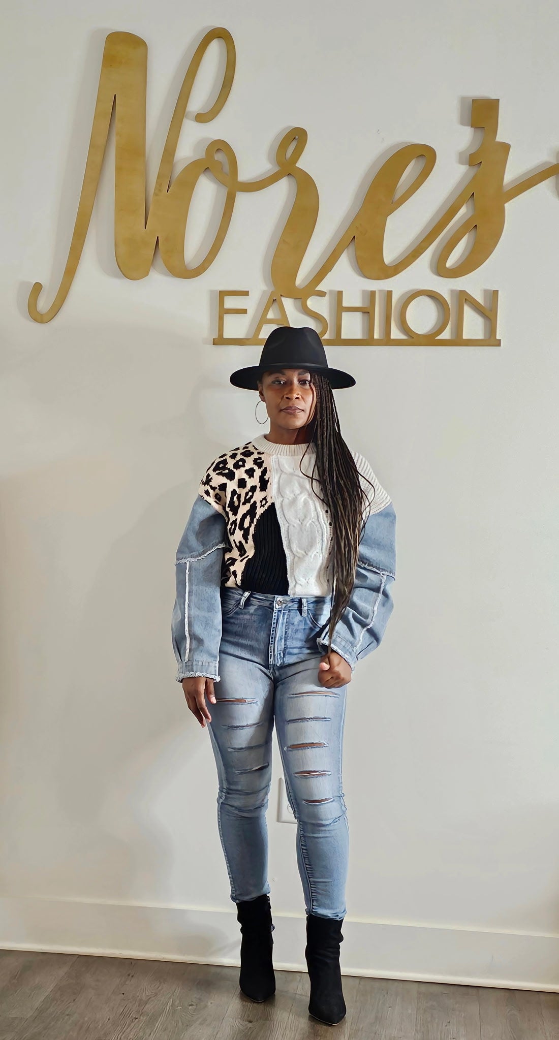 Sliced Just Right Denim Jeans