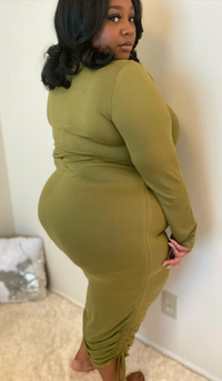 Ruched Me Up Plus Size Skirt Set