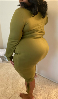 Ruched Me Up Plus Size Skirt Set