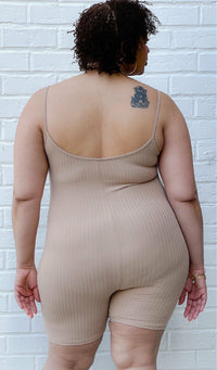 Black Chyna Bodycon Romper