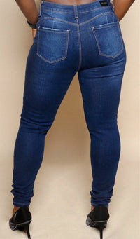 Don't be mistaken dark denim jeans