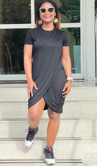 Show Off Crossover Dress