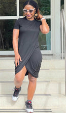 Show Off Crossover Dress