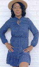 M'Shari Polka Dot Dress