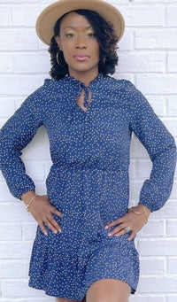 M'Shari Polka Dot Dress