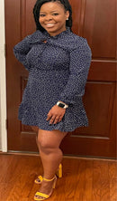 M'Shari Polka Dot Dress