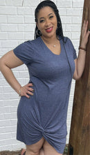 You Got Me Twisted T-shirt Dresses