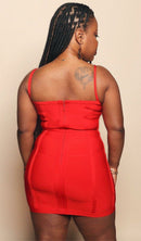 Tan's Fitted Sexy Dress