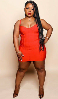 Tan's Fitted Sexy Dress