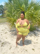 Nena 3pc Plus Size Short Set