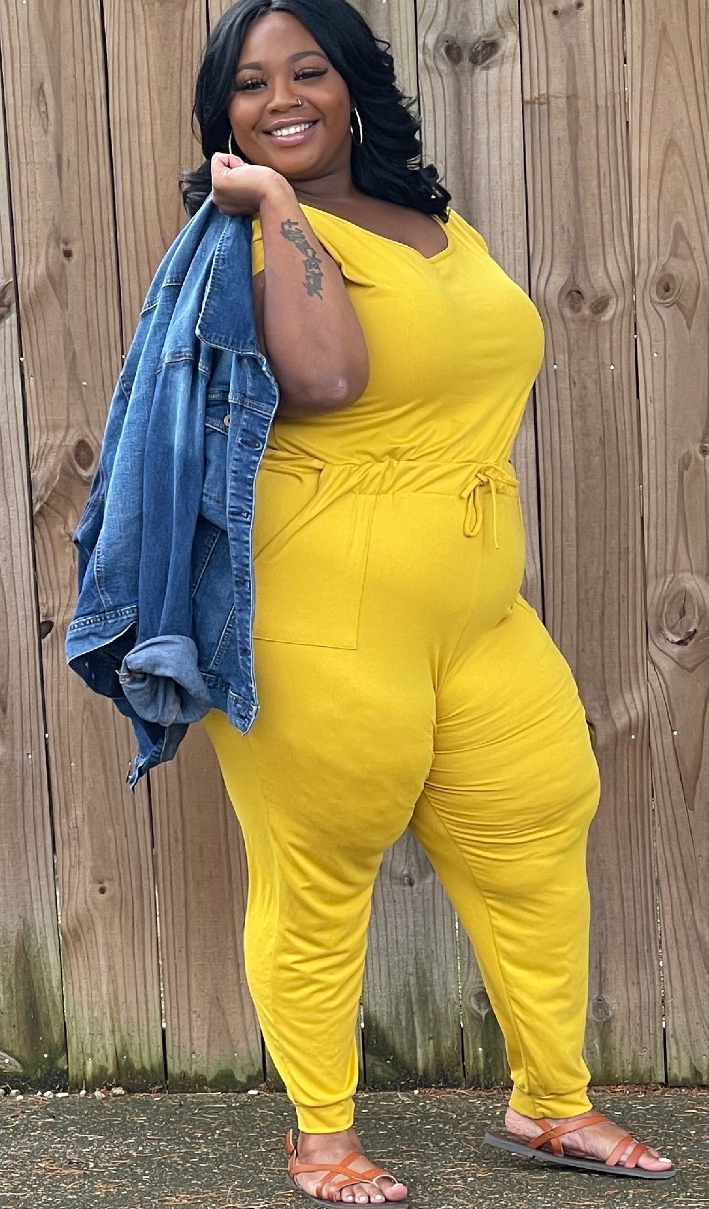 Not So Basic Plus Size Jumpsuit