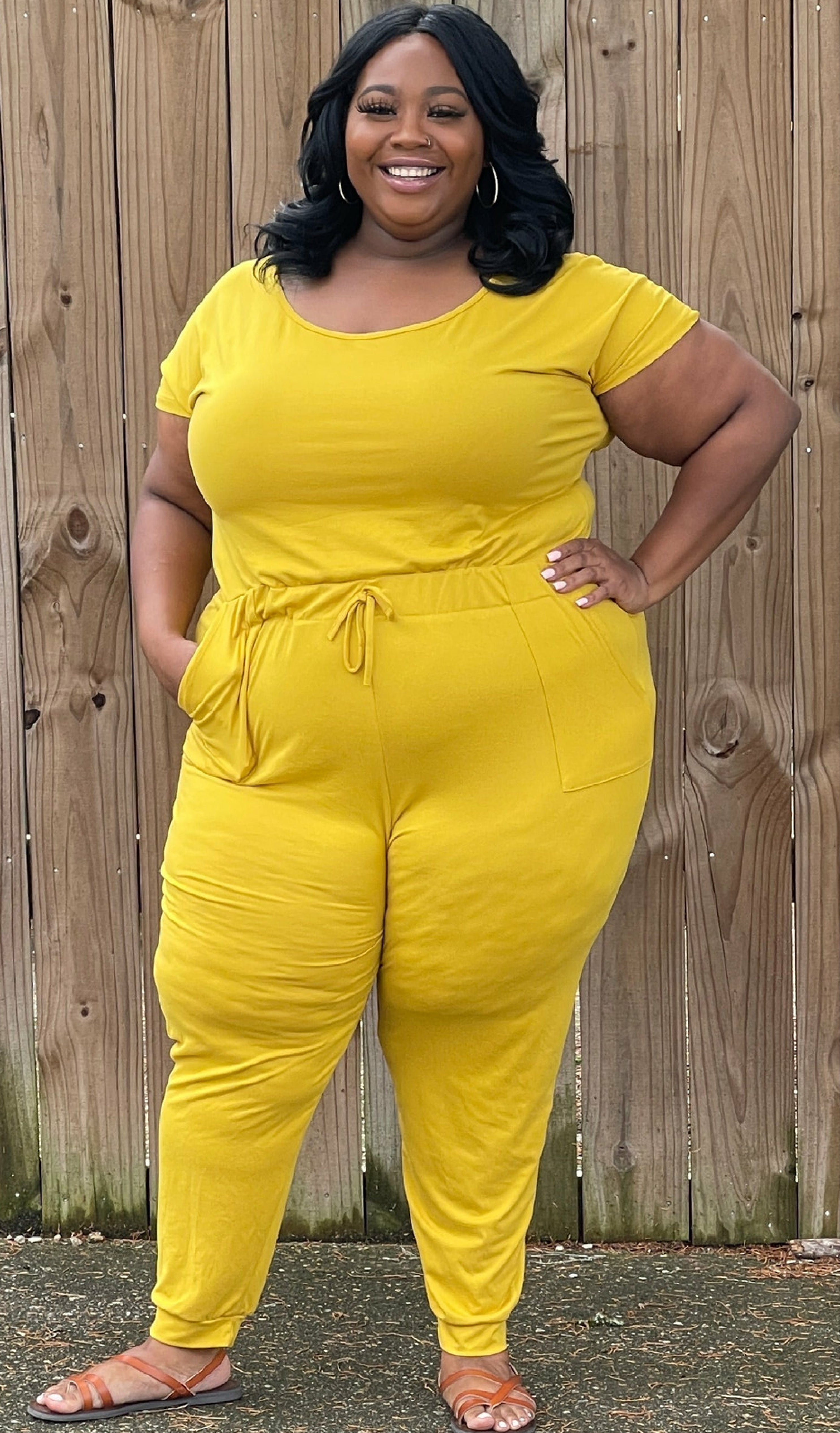 Not So Basic Plus Size Jumpsuit