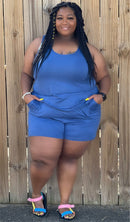 Christine 2 pc plus size short set