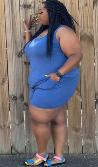 Christine 2 pc plus size short set