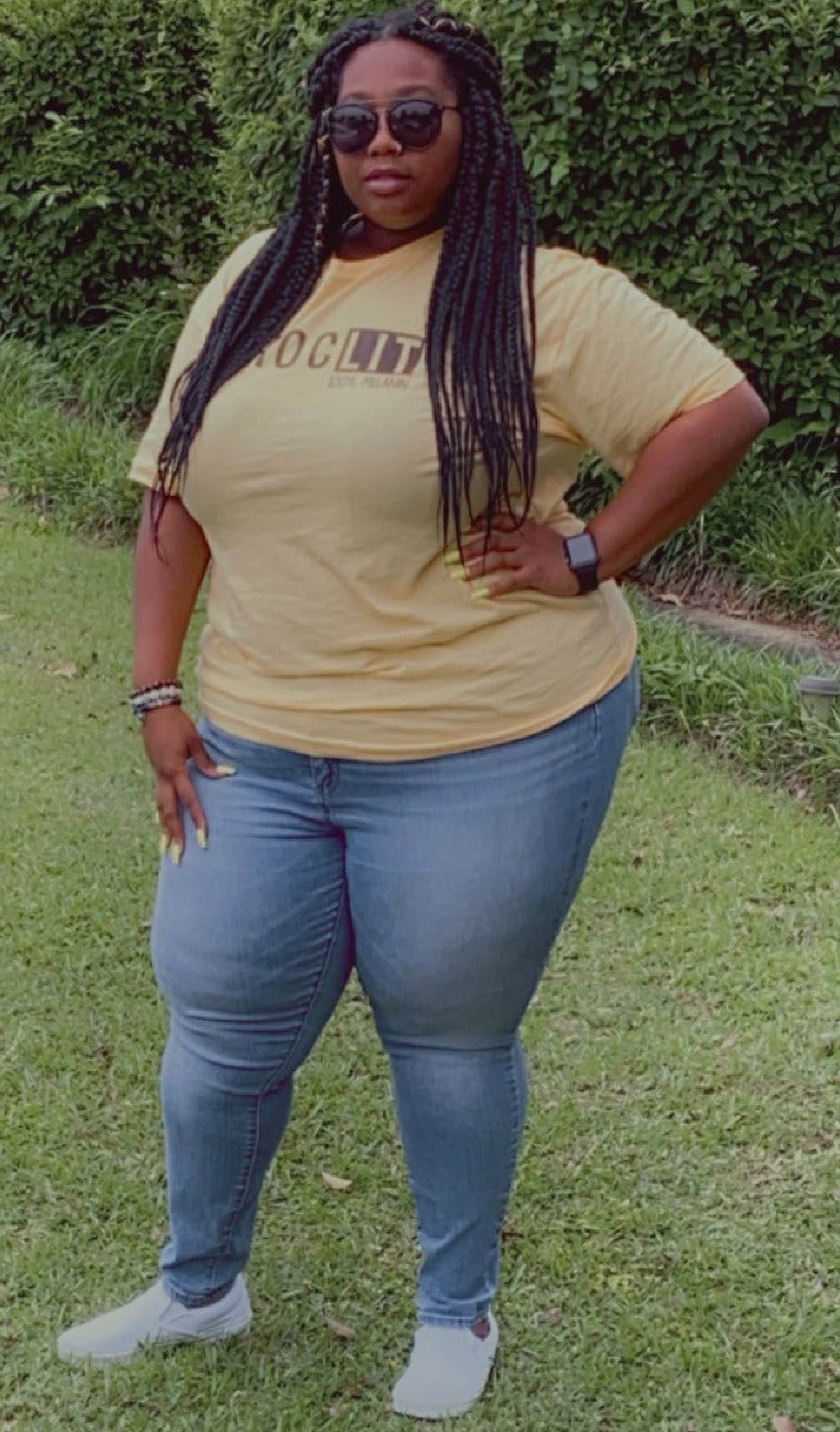 CHOCLIT 100% Plus size t-shirts