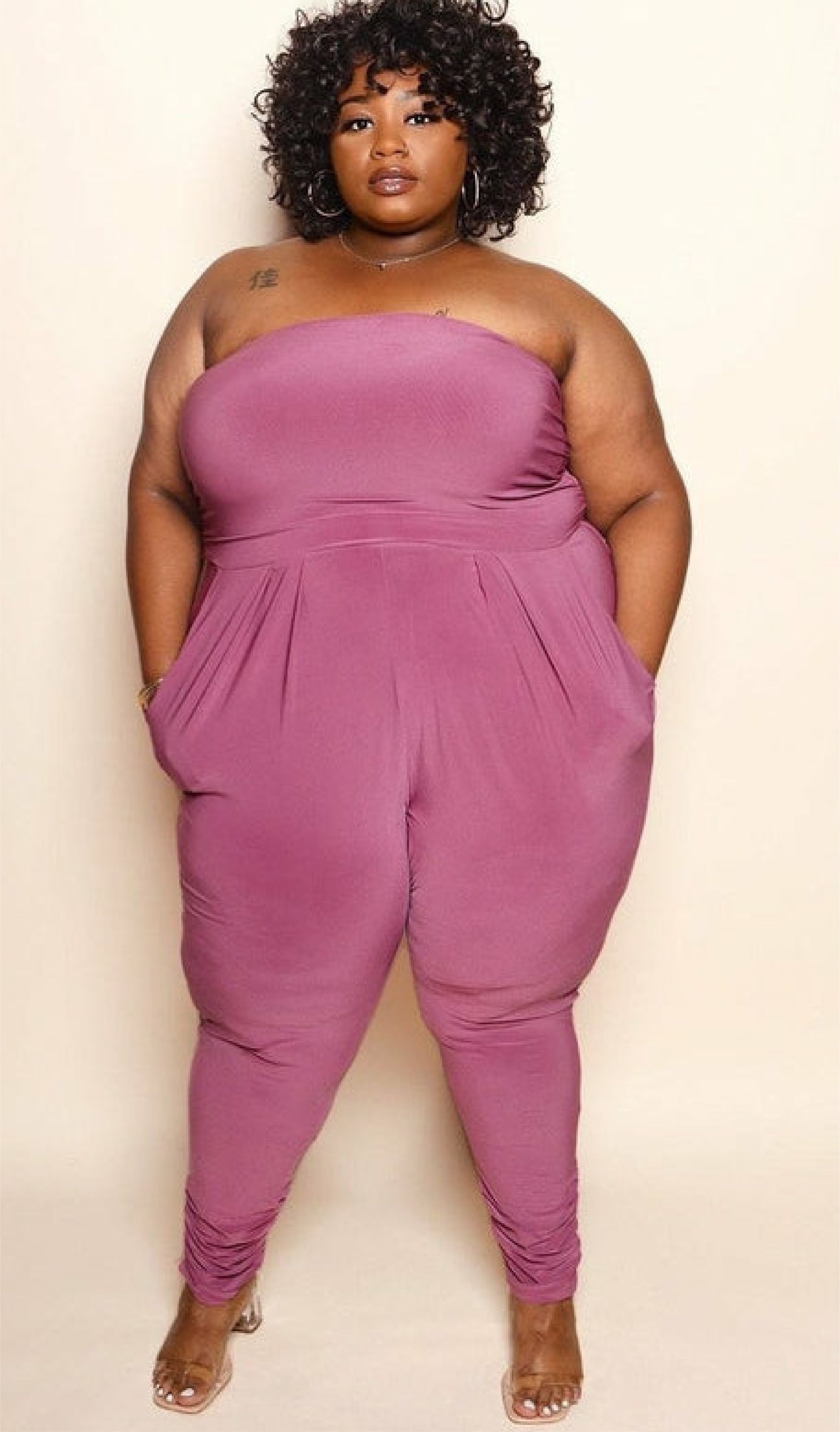 Cling to Nesha Plus Size Jumpsuit