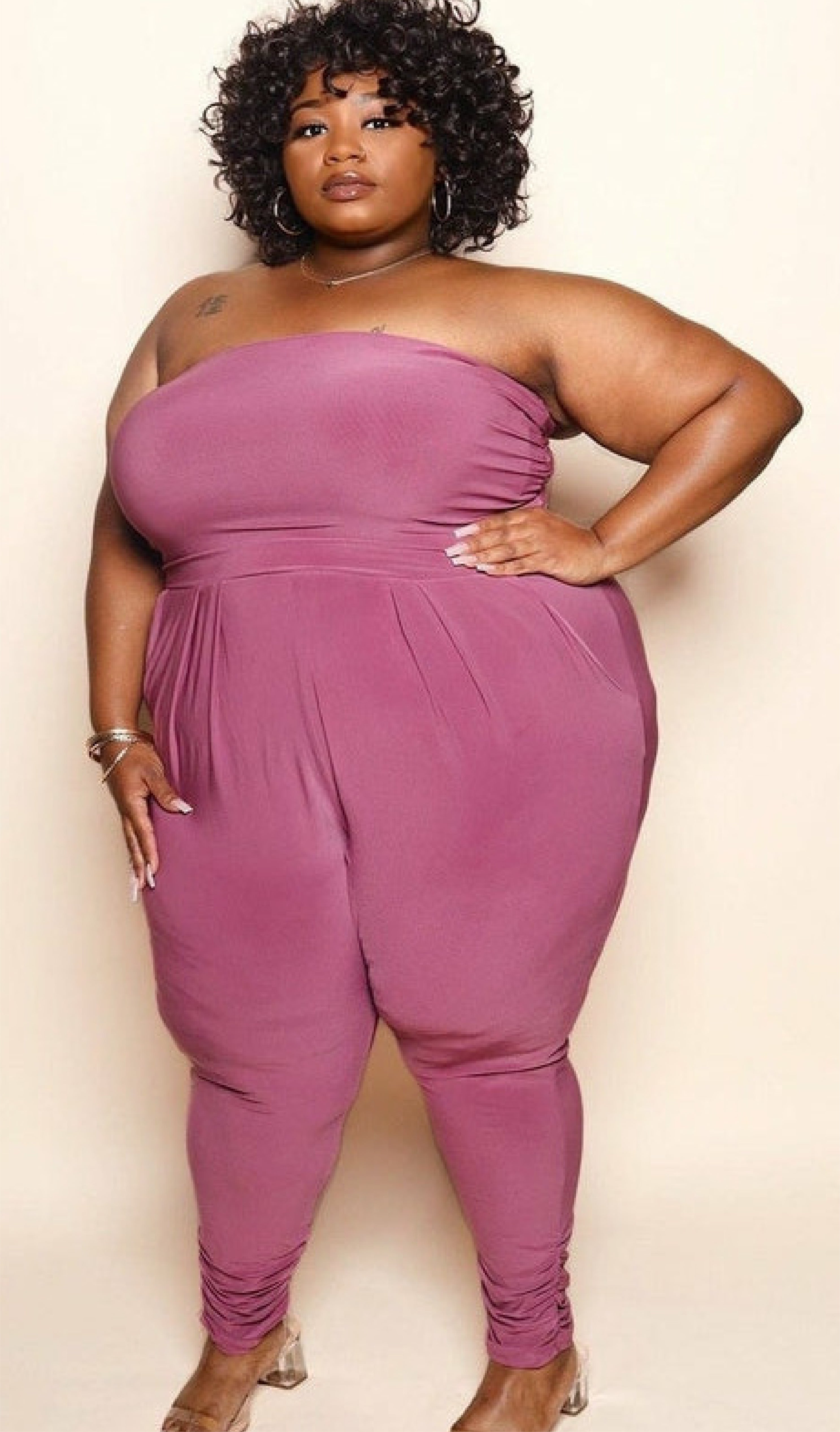 Cling to Nesha Plus Size Jumpsuit