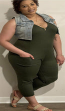 Chill with Lashea plus size  jumpsuit
