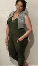 Chill with Lashea plus size  jumpsuit