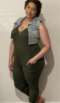 Chill with Lashea plus size  jumpsuit