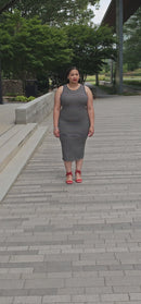 Alanna’s Plus Size Striped Dress