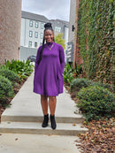 Hype Like Chearl Mock Neck Dress