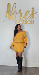 Tam G Cozy Sweater Dress