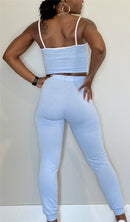 C-Baby 2pc Crop Top Jogger Set