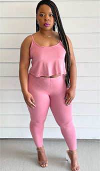 Nini 2pc cami top and legging set