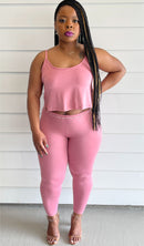 Nini 2pc cami top and legging set