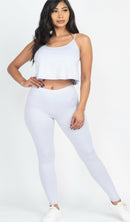 Nini 2pc cami top and legging set